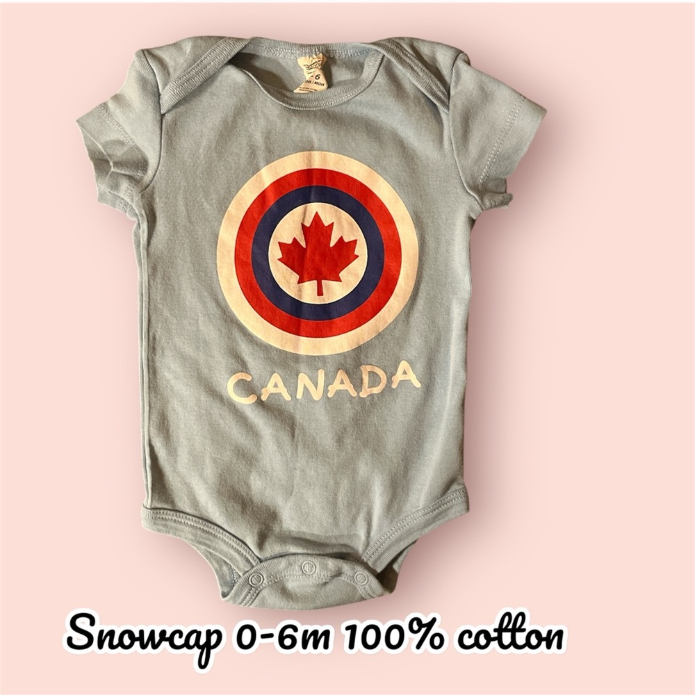 0-6M Canada Baby bodysuit